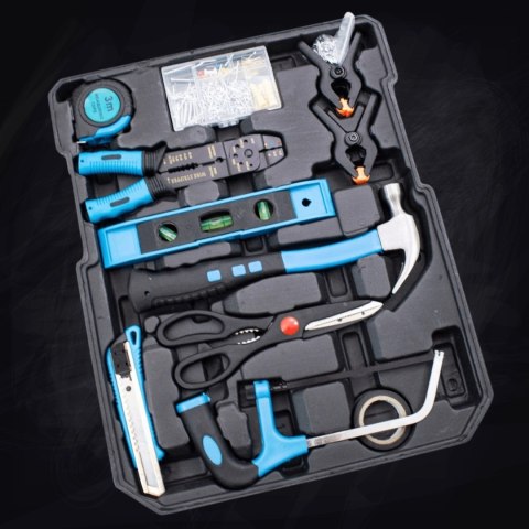 Zestaw Narzędzi Warsztatowych 1200 Elementów Walizka Klucze Bity Nasadki