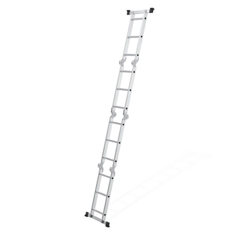 Drabina aluminiowa wielofunkcyjna 4x3 przegubowa składana 150 kg ModernHome