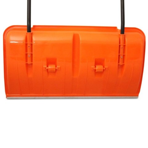 Łopata Zgarniacz do Śniegu 80cm z Rolkami Pług Śnieżny na Kółkach Lekki