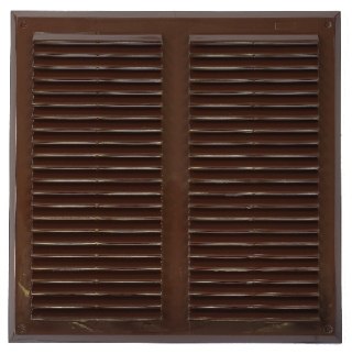 KRATKA WENTYLACYJNA 350*350MM Z SIATKĄ BRĄZOWA