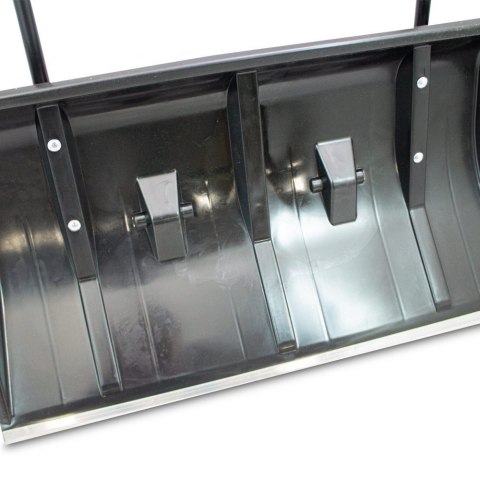 Łopata do śniegu zgarniacz pług śnieżny 80cm z rolkami aluminiowa krawędź