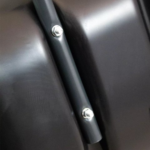 Łopata do śniegu zgarniacz pług śnieżny 80cm z rolkami aluminiowa krawędź