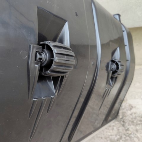 Łopata do śniegu zgarniacz pług śnieżny 80cm z rolkami aluminiowa krawędź