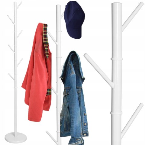 WIESZAK STOJĄCY NIKO BIAŁY