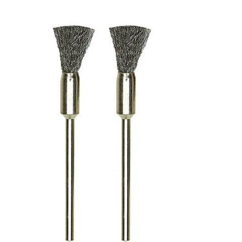 SZCZOTKI DRUCIANE 8MM PĘDZLOWE 2 SZT.