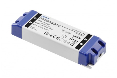 ZASILACZ LED PRO 12V 36W 220-240V IP20