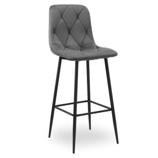 HOKER BAROWY KINGSTON GRAFITOWY VELVET