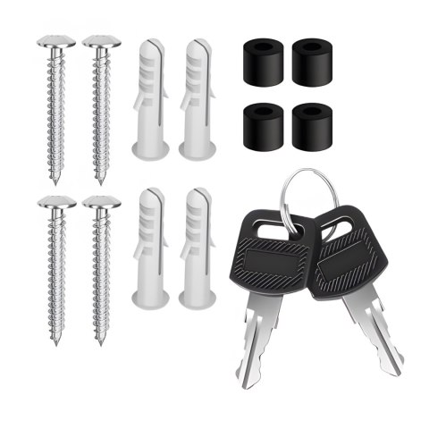 SKRZYNKA POCZTOWA NA LISTY NORTON ANTRACYT Z NAPISAMI