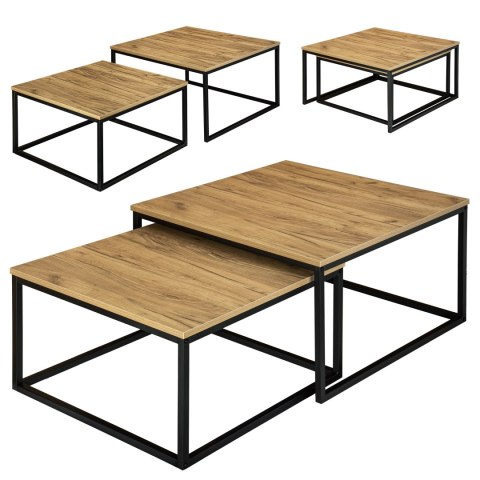 STOLIKI KAWOWE LOFT VELEN RUSTIC CRAFT
