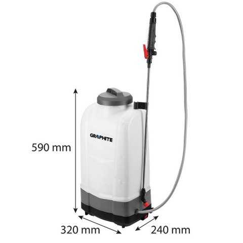 AKUMULATOROWY OPRYSKIWACZ ENERGY+ 18V 15L BEZ AKUMULATORA AKUMULATOROWY OPRYSKIWACZ ENERGY+ 18V 15L BEZ AKUMULATORA
