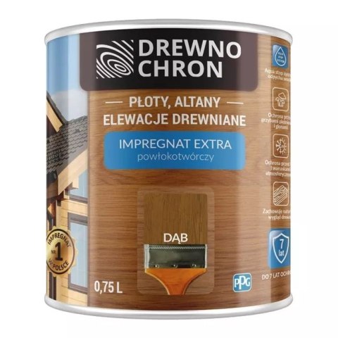 DREWNOCHRON IMPREGNAT POWŁOKOTWÓRCZY DĄB 4.5L DREWNOCHRON IMPREGNAT POWŁOKOTWÓRCZY DĄB 4.5L