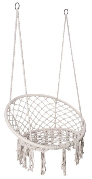 FOTEL WISZĄCY BOCIANIE GNIAZDO TOGO KREMOWY