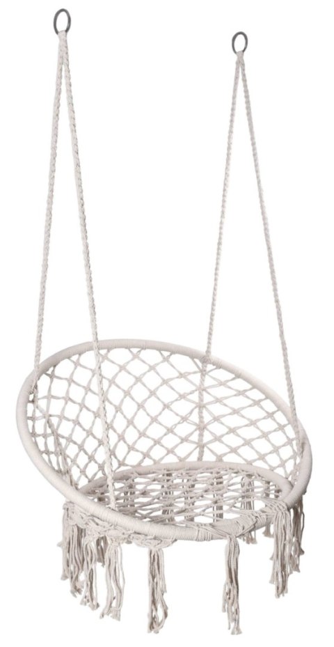 FOTEL WISZĄCY BOCIANIE GNIAZDO TOGO KREMOWY