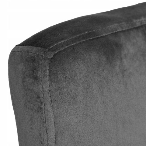 HOKER BAROWY ARAKO BLACK GRAFITOWE VELVET