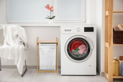 KOSZ NA PRANIE LUB ZABAWKI BAMBUSOWY HANOI 1 PRZEGRODA