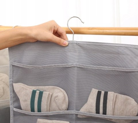 ORGANIZER WISZĄCY VITTO 30 KIESZENI SZARY