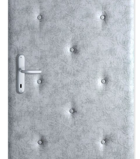 TAPICERKA DRZWIOWA DIY GUZIKI - 95 CM - 14 JASNY POPIEL