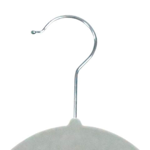 WIESZAK WELUROWY MAXI KOMPLET 100 SZT SZARY