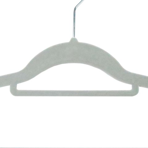 WIESZAK WELUROWY MAXI KOMPLET 100 SZT SZARY