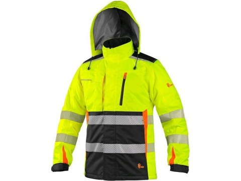 KURTKA OCIEPLANA ŻÓŁTO-CZARNA CXS BENSON ROZMIAR XL KURTKA OCIEPLANA ŻÓŁTO-CZARNA CXS BENSON ROZMIAR XL
