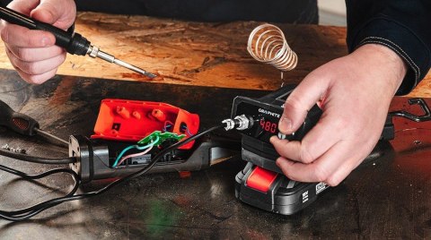 STACJA LUTOWNICZA ENERGY+ 18V, BEZ AKUMULATORA. STACJA LUTOWNICZA ENERGY+ 18V, BEZ AKUMULATORA.
