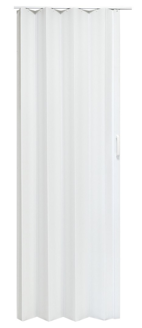 DRZWI HARMONIJKOWE 004-80-06 BIAŁY MAT 80 CM DRZWI HARMONIJKOWE 004-80-06 BIAŁY MAT 80 CM