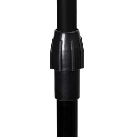 MOBILNY WIESZAK PODWÓJNY NA KÓŁKACH AMA CZARNY