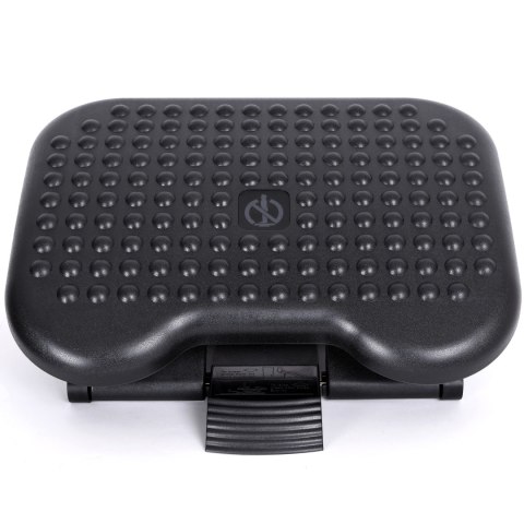 PODNÓŻEK BIUROWY REGULOWANY CZARNY EDUARDO