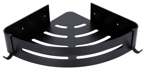 PÓŁKA LOFT MYZEA CZARNA DO ŁAZIENKI POD PRYSZNIC