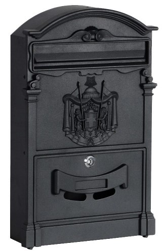 SKRZYNKA POCZTOWA NA LISTY AMUND CZARNA