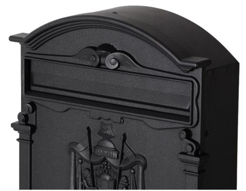 SKRZYNKA POCZTOWA NA LISTY AMUND CZARNA