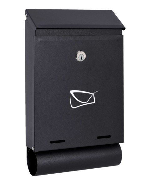 SKRZYNKA POCZTOWA NA LISTY HADVAR CZARNA
