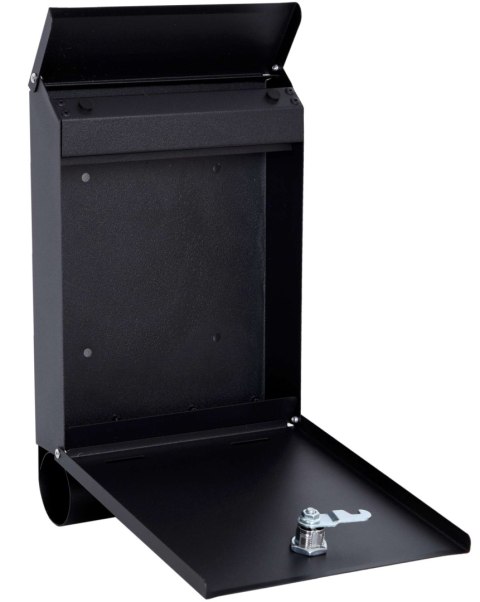 SKRZYNKA POCZTOWA NA LISTY HADVAR CZARNA