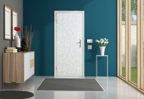 TAPICERKA DRZWIOWA ELLE 14 JASNY POPIEL 95 CM