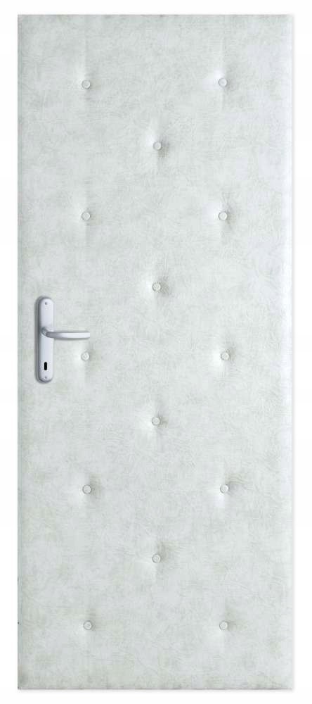 TAPICERKA DRZWIOWA GUZIKI 14 JASNY POPIEL 95 CM