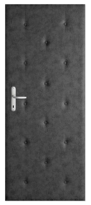 TAPICERKA DRZWIOWA GUZIKI 21 SZARY 95 CM