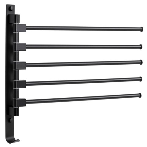 WIESZAK NA RĘCZNIKI UCHWYT HAK TYROS CZARNY LOFT