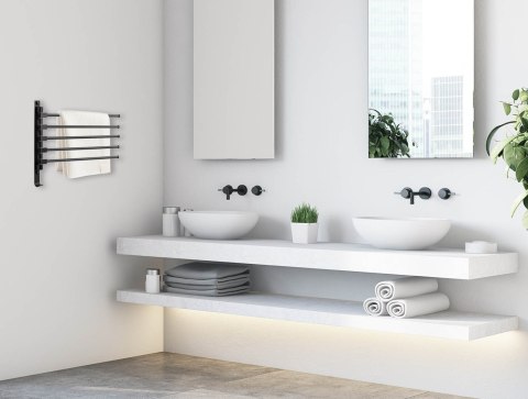 WIESZAK NA RĘCZNIKI UCHWYT HAK TYROS CZARNY LOFT