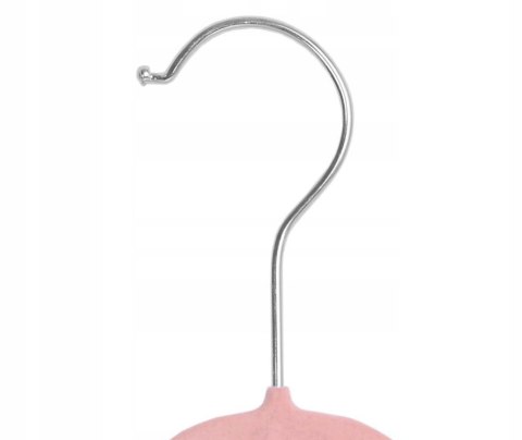WIESZAK WELUROWY MINI GIRL KOMPLET 30 SZTUK