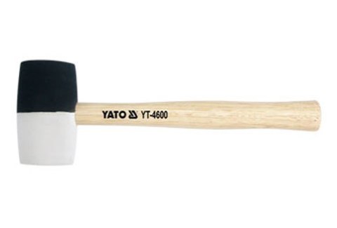 MŁOTEK GUMOWY CZARNO-BIAŁY 980G MŁOTEK GUMOWY CZARNO-BIAŁY 980G