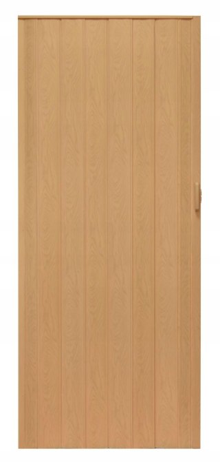 DRZWI HARMONIJKOWE 004-100-02 JASNY DĄB 100 CM