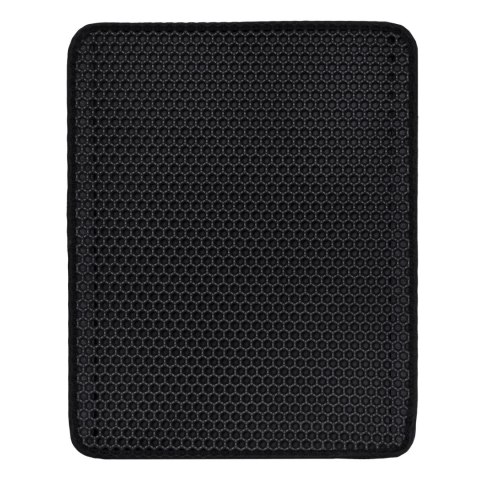 MATA DLA KOTA WYCIERACZKA CATSY 40X50 CM CZARNA