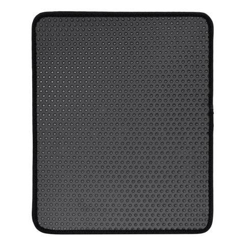 MATA DLA KOTA WYCIERACZKA CATSY 40X50 CM CZARNA