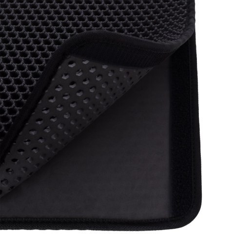 MATA DLA KOTA WYCIERACZKA CATSY 40X50 CM CZARNA