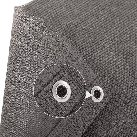 OSŁONA MATA BALKONOWA SZARA 1X6 M