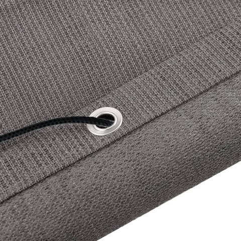 OSŁONA MATA BALKONOWA SZARA 1X6 M