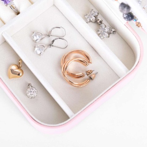 SZKATUŁKA NA BIŻUTERIĘ ROMA RÓŻOWA