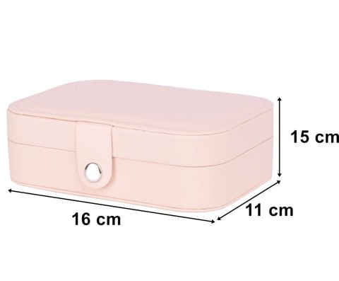 SZKATUŁKA NA BIŻUTERIĘ ROMA RÓŻOWA