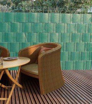 TAŚMA OGRODZENIOWA 19 CM X 35 M ZIELONA OSŁONA