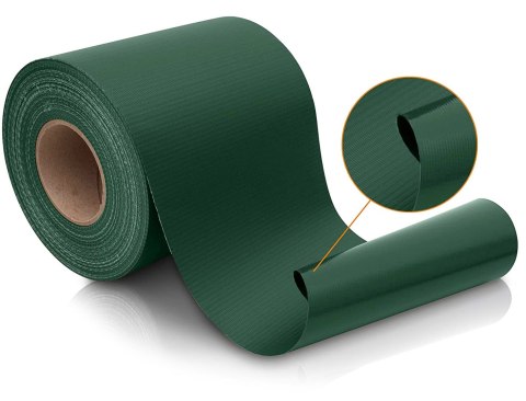 TAŚMA OGRODZENIOWA 19 CM X 35 M ZIELONA OSŁONA